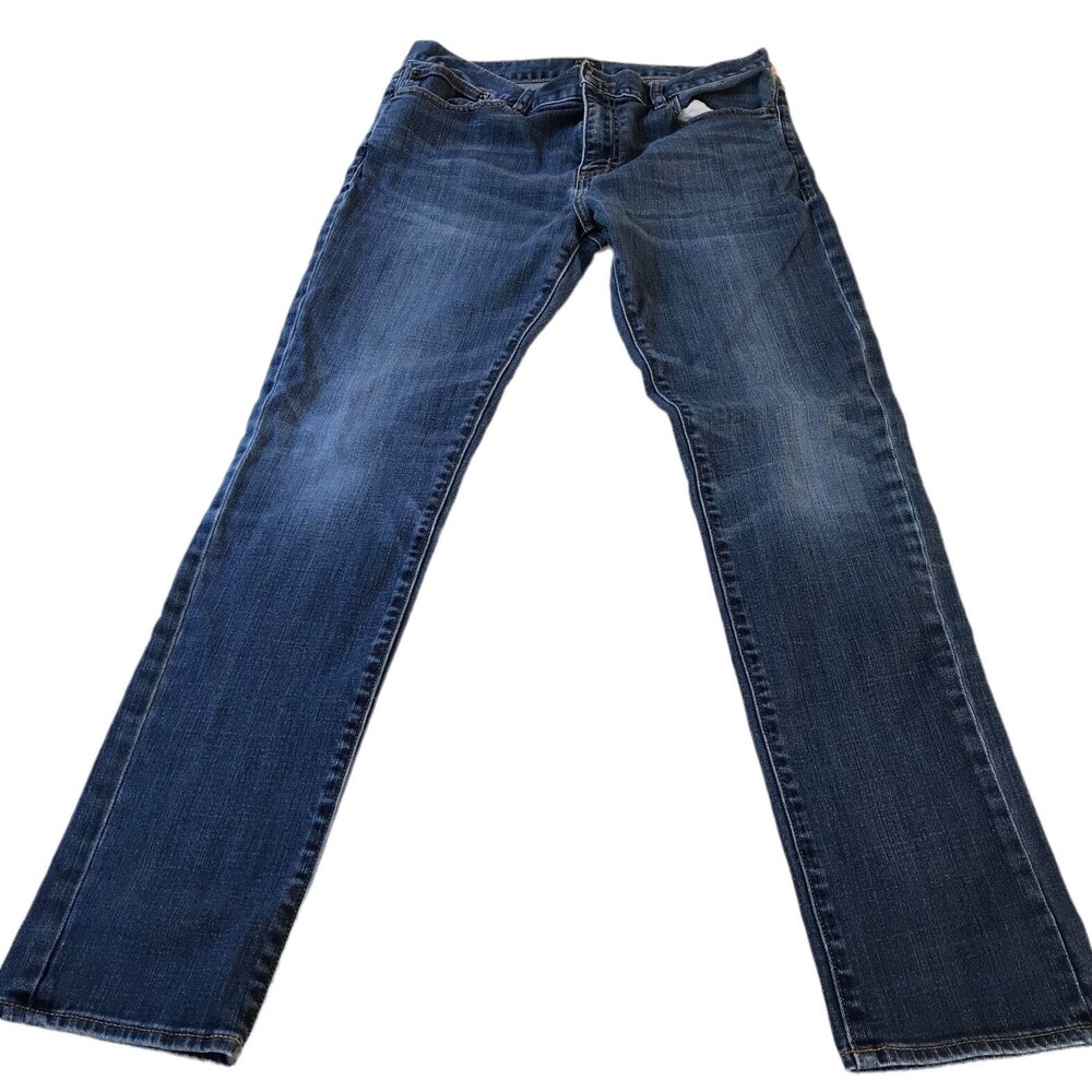 Men’s J. Crew The Driggs Medium Blue Jeans Straight Leg 32 x 32